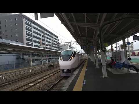 JR常磐線 E657系土浦駅高速通過