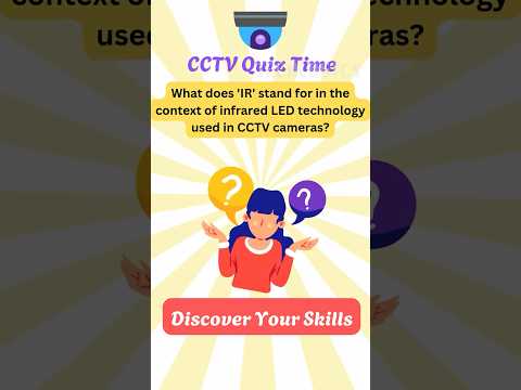 What Does 'IR' Stand For in CCTV Technology? | CCTV Quiz