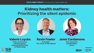 Devex@UNGA79 (Day 1) 14 - Kidney health matters prioritizing the silent epidemic