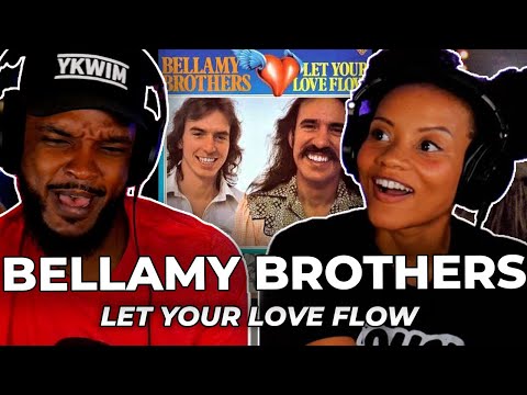 REAL BROTHERS? 🎵 Bellamy Brothers - Let Your Love Flow (1976) REACTION