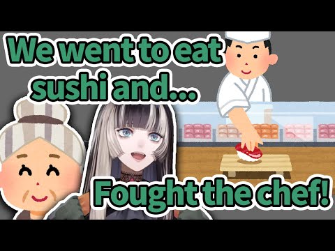 Raden and RadeBaa's first time at a fancy sushi bar [Juufuutei Raden]