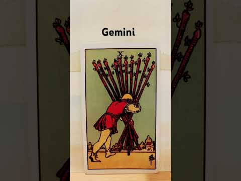 Gemini / The project is complete and you are celebrating #tarot #gemini