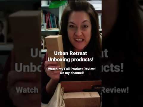 Urban Retreat - unboxing my starter kit!! 😂😂