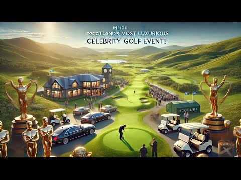 Inside Scotland's Most Luxurious Celebrity Golf Event!