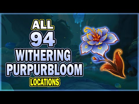 All 94 Withering Purpurbloom Locations - Mavuika / Chasca Ascend Material | Genshin Impact