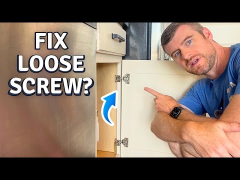 How to Fix a Loose Screw in a Hole