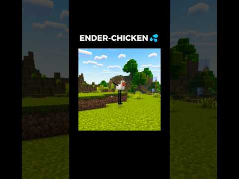 chiken ❌ ender chiken ✅😆 #minecraft #minecraftanimation #funny #memes #technogamerz #live #freefire