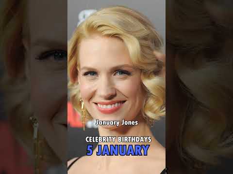 Celebrity Birthdays: January 5th (Famous People Born on This Day)