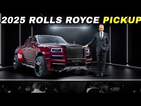 The Most Lavish & Most Powerful Pickup: 2025 Rolls Royce Pickup Revealed