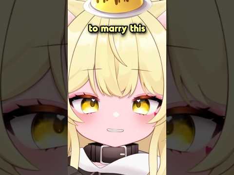 CHAT ASK ME TO MARRY THEM.. #vtuber #shorts