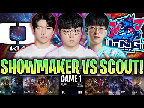 EMPIEZA EL GRAN DUELO ENTRE SHOWMAKER Y SCOUT! | DK vs LNG Game 1 SWISS STAGE WORLDS 2024 LVP