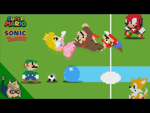 Super Mario vs Sonic the Hedgehog (FOOTBALL/SOCCER MATCH)