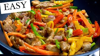 chicken stir fry sauce in 15 minutes! from scratch | Christmas Recipe | how to make chicken sauce