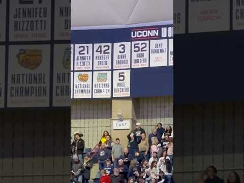 Paige Bueckers in UConn’s Wall of Honor #shorts #fypviralシ #uconn #uconnhuskies #paigebuckets