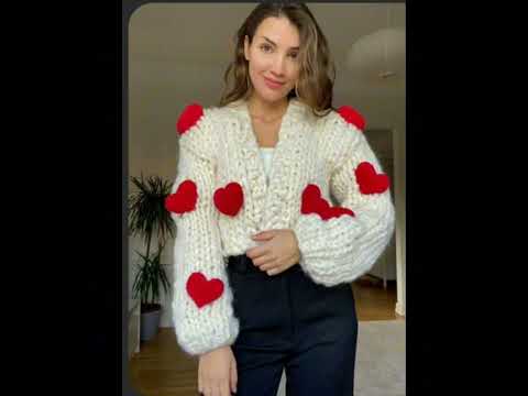 Beautiful flowers crochet sweater design #crochet #crosiadesign #crochetlove #crochetsweater