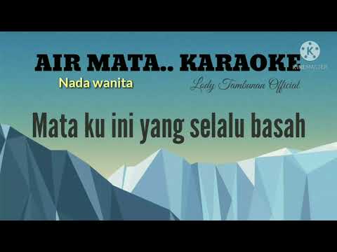 Air mata_karaoke_nada wanita