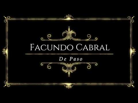 Facundo Cabral – De Paso, Amada Mía, Clase Turista de Paso