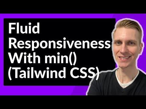 Fluid Responsiveness With min() (Tailwind CSS)