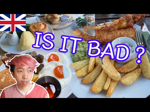 Is UK food is that bad? | อาหาร UK ไม่อร่อยจริงหรือ?