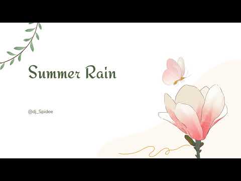 Summer Rain 🌧️ | A Soft & Chill Vibe by DJ Spidee 🎵