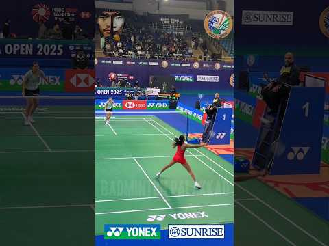 PV Sindhu's amazing rally🤯🔥💥#badminton #pvsindhu #badmintonindonesia #shorts