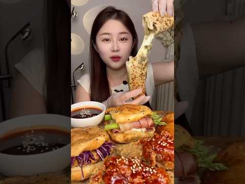 먹방 먹는 소리 Fast Food Challenge #asmr #mukbang #foryou #food