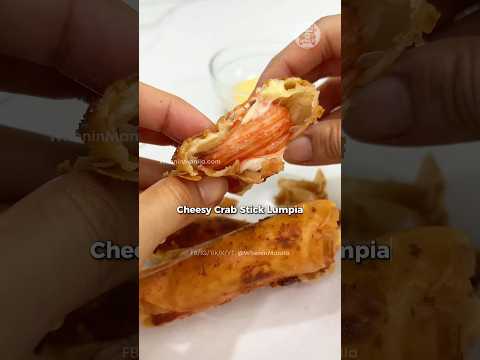 The ultimate cheesy crab stick lumpia! What’s your favorite lumpia? #asmr #filipino #pinoy #cheese