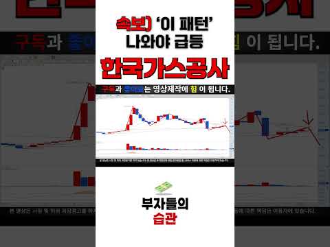 [한국가스공사 분석] 이 패턴 하나는 꼭 확인하고 대응하세요