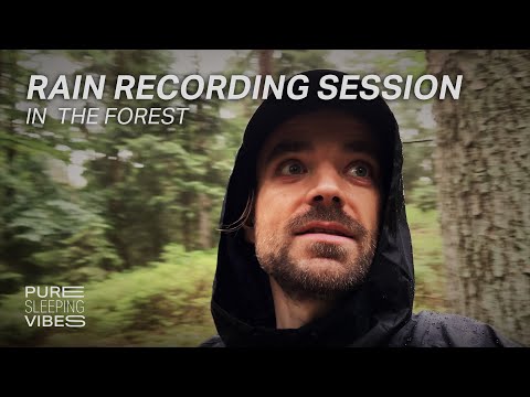 Rain Sounds Recording Session, Forest Ambient Session | Behind the Scenes, Field Recording