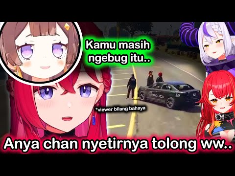 Aria Nemuin Anya Terus Ngebiarin Nyetir, Ketemu Laplus & Tsuna Kehabisan Bensin..