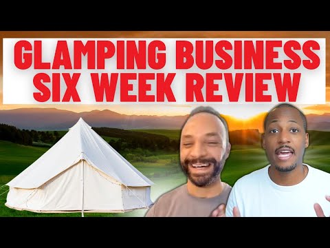 He started a GLAMPING BUSINESS only SIX weeks ago | #KeepItTinyPodcast