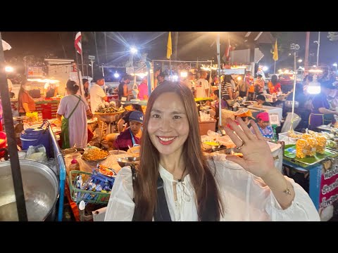 태국 난 주말 야시장 함께 즐겨요 😊  Nan weekend night market #라방#태국소도시여행