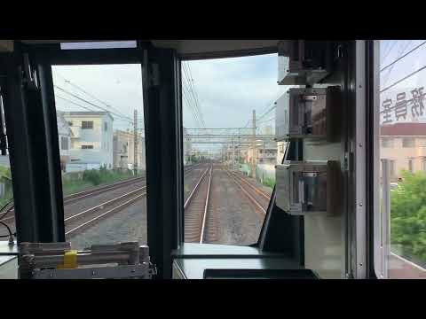 [前面展望]JR常磐緩行線松戸駅から北松戸駅