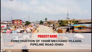 SANYAOLU INAUGURATES PIPELINE ROAD IN IDIMU