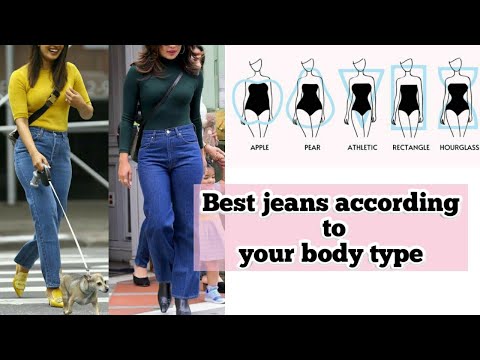 Find the Best jeans for your body type • Pear, Rectangle, Apple etc • Types of Jeans • STYLE POINT