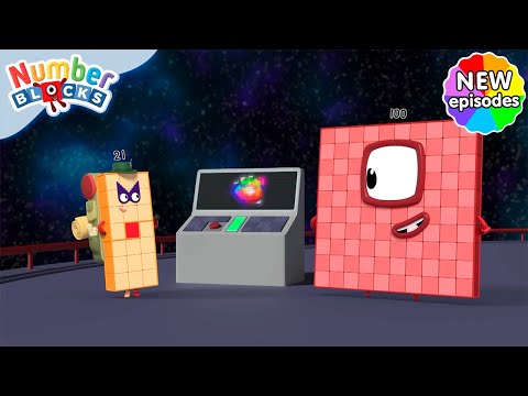 Space Division | Series 7 | Learn Multiplication | Learn to Count | Numberblocks