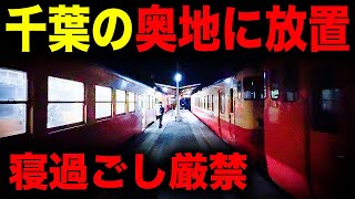 【野宿確定】千葉の奥地へ誘う恐怖の終電を乗り通してみた｜終電で終点に行ってみた#57