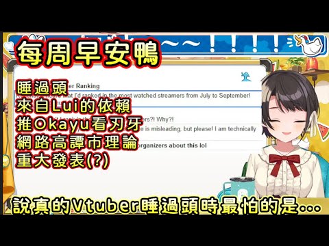 大空昴早安雜談 睡過頭等事件【大空スバル/大空Subaru】