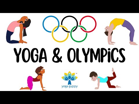 Olympic Games & Yoga Poses for Children | Yoga for Strength and Balance for Kids | Yoga Guppy