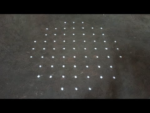 9 x 3 dots kambi kolam | sikku kolam | margazhi kolam designs | SathyaSelva Arts