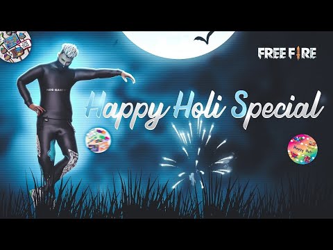 Balam Pichkari 😘 Holi Special 🌈 Free Fire Montage | Free Fire Song | Free Fire Status