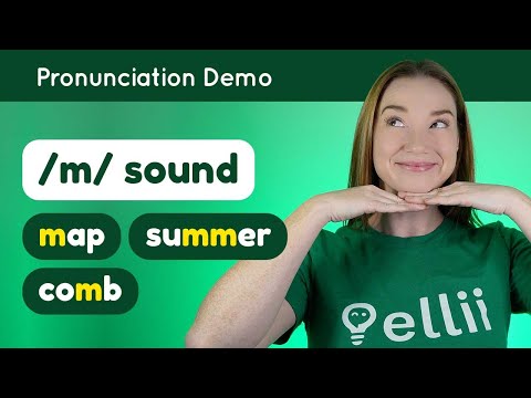 Pronouncing /m/ – English Pronunciation Lesson (Part 1)