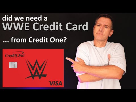 WWE Credit Card Review (A Strange Partnership with Credit One Bank)