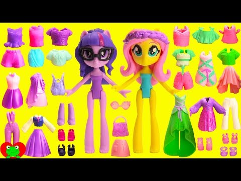 Mix and Match My Little Pony MLP Fashion Squad Twilight Sparkle and Fluttershy