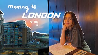 🏙 moving to london vlog | uni halls