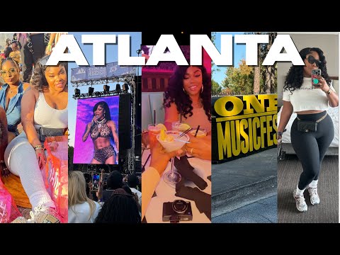 ATLANTA GIRLS TRIP | MUSIC FESTIVAL • MET SO MANY SUBSCRIBERS • NIGHTLIFE • GREAT FOOD | Gina Jyneen