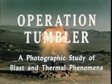 A Photographic Study of Blast and Thermal Phenomena - Operation TUMBLER