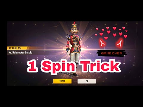 New Daimond Royale Bundle 1 Spin Trick | Mr.NutCracker Bundle | Lokesh Gamer| #1spintrick