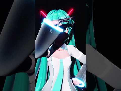 【MMD】ファジーネーブル / 初音ミク踊ってみた #mmd #初音ミク #vocaloid #shorts #yyb式 #hatsunemiku