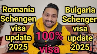 Bulgaria Schengen visa update 2025 - Romania work permit visa | Bulgaria work permit visa